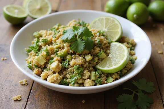 Ensalada de Quinoa y Aguacate